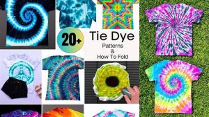 82+ 1 Color Tie Dye Patterns