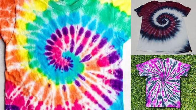 31+ 2 Color Spiral Tie Dye Patterns