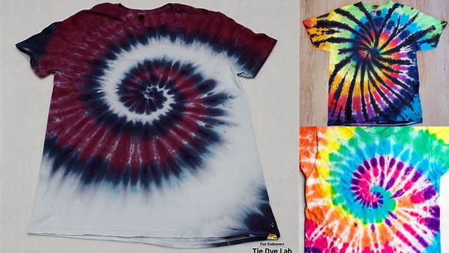 86+ 2 Color Tie Dye Designs