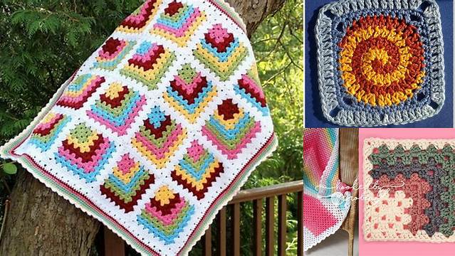 34+ 3d Mitered Granny Square Pattern For Beginners