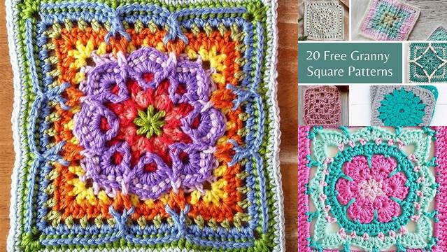 18+ Advanced Granny Square Pattern Free