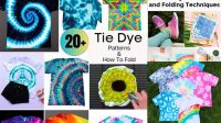 64+ Advanced Tie Dye Folding Techniques With Pictures