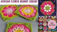 28+ African Flower Granny Square Patterns