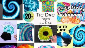 3+ Awesome Tie Dye Techniques