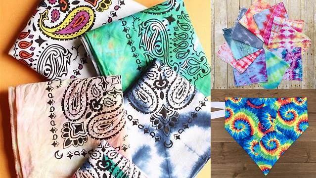 40+ Bandana Tie Dye Patterns