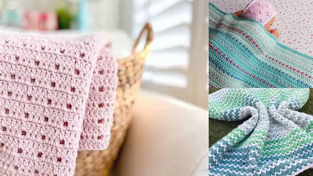 52+ Best Free Crochet Baby Blanket Patterns Uk