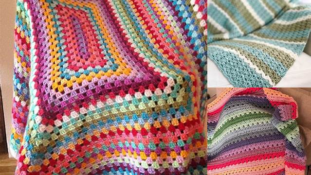 70+ Best Free Crochet Blanket Patterns Uk