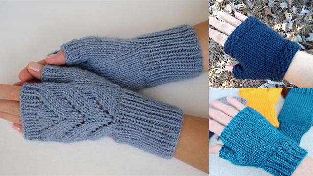 67+ Best Free Knitting Patterns For Gloves On Two Needles