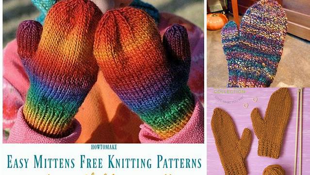 41+ Best Free Knitting Patterns For Mittens On Two Needles