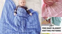 60+ Best Free Printable Knitting Patterns For Baby Blankets Uk