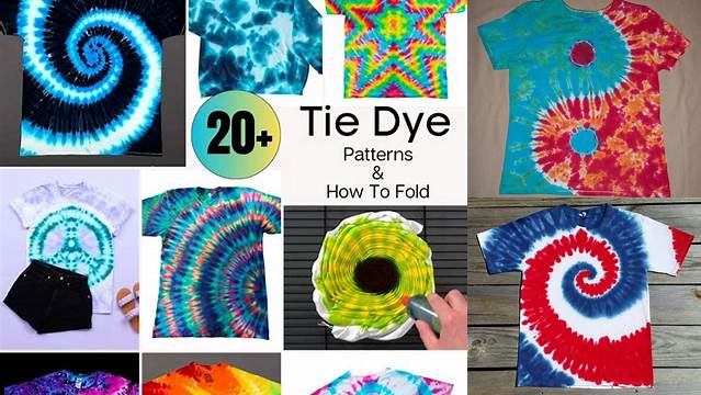 23+ Best Tie Dye Shirt Patterns