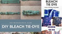 25+ Bleach Dye Folding Techniques