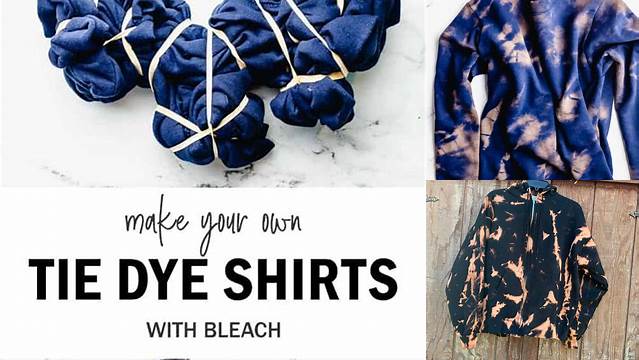 75+ Bleach Dye Patterns Sweatshirt