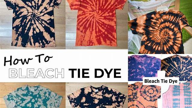 70+ Bleach Tie Dye Design