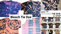 39+ Bleach Tie Dye Patterns Step By Step