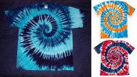 73+ Blue Swirl Tie Dye