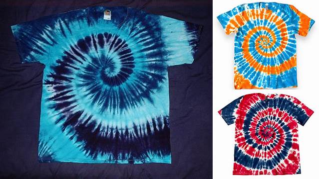 73+ Blue Swirl Tie Dye