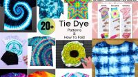 30+ Box Pattern Tie Dye Technique