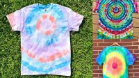 93+ Bullseye Tie Dye Design