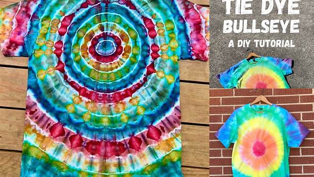 44+ Bullseye Tie Dye Patterns Instructions