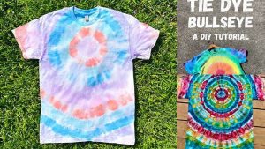 89+ Bullseye Tie Dye Technique