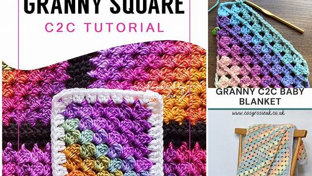 97+ C2c Granny Square Blanket Patterns