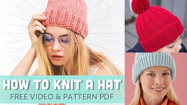 43+ Can You Knit A Hat With Straight Needles