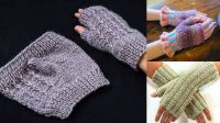 53+ Can You Knit Fingerless Gloves On Circular Needles