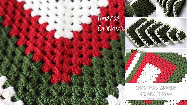 69+ Christmas Granny Square Patterns Free