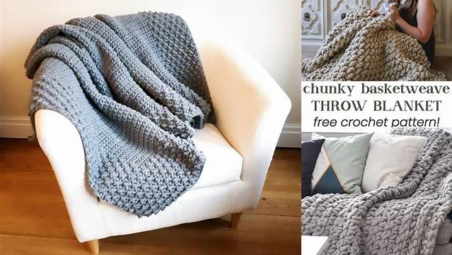 62+ Chunky Crochet Blanket Pattern Uk