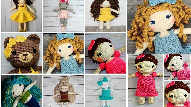 46+ Chunky Yarn Crochet Doll