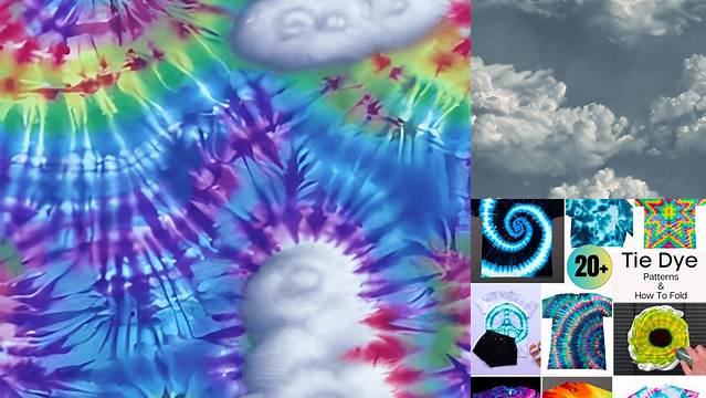 89+ Cloud Pattern Tie Dye