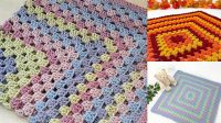 79+ Continuous Granny Square Blanket Patterns