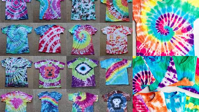 15+ Cool Simple Tie Dye Patterns