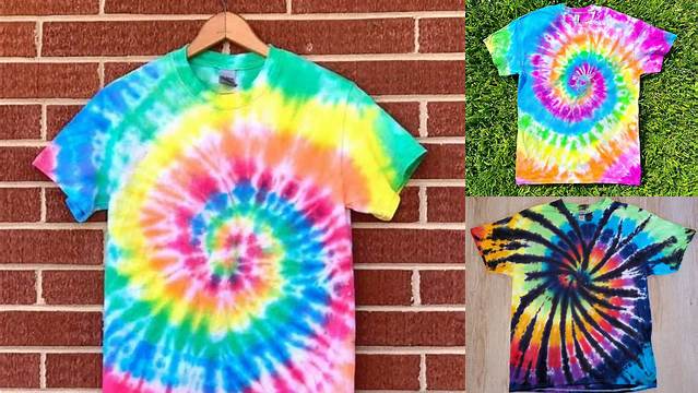 5+ Cool Spiral Tie Dye