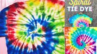 17+ Cool Tie Dye Designs Spiral