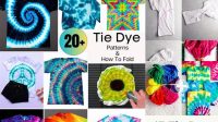 63+ Cool Tie Dye Folding Patterns