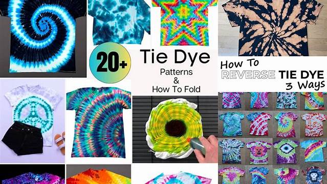 94+ Cool Tie Dye Patterns Diy