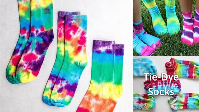 81+ Cool Tie Dye Patterns For Socks