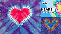 52+ Cool Tie Dye Patterns Heart