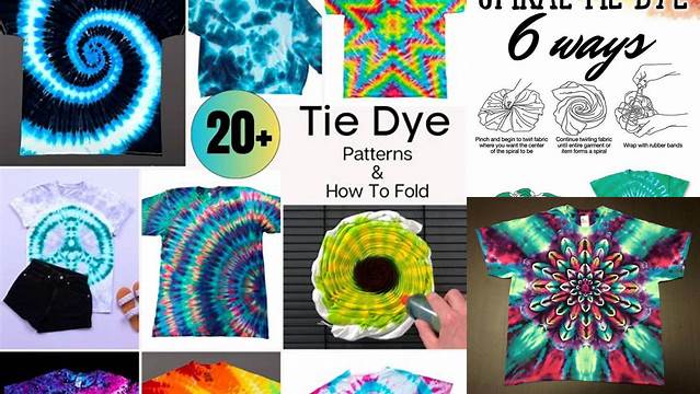 82+ Cool Tie Dye Patterns Instructions