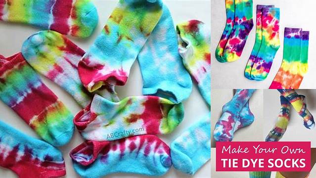 78+ Cool Ways To Tie Dye Socks