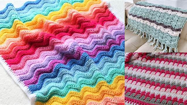 69+ Crochet Afghan Patterns For Beginners Free