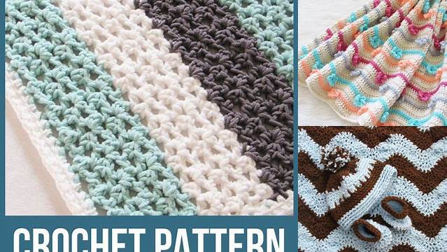 92+ Crochet Afghan Patterns For Toddlers