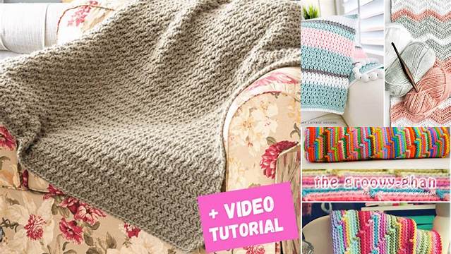 27+ Crochet Afghan Patterns Free For Beginners