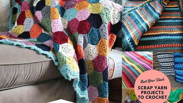 58+ Crochet Afghan Patterns Using Leftover Yarn