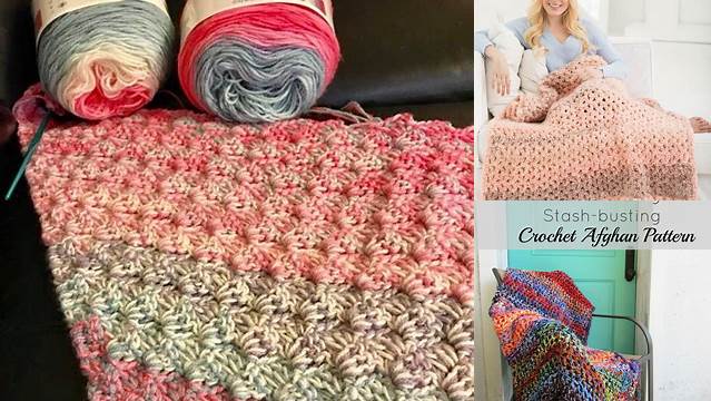 7+ Crochet Afghan Patterns Using Two Strands Of Yarn