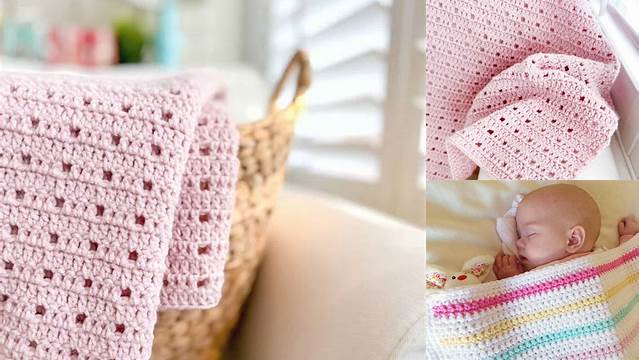 73+ Crochet Baby Blanket Easy Pattern