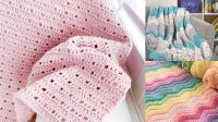 43+ Crochet Baby Blanket Patterns Dk Yarn