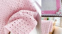 80+ Crochet Baby Blanket Patterns Easy